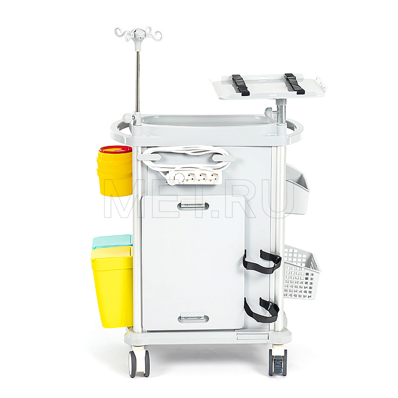 MET PSC-160 Тележка внутрибольничной скорой помощи с цветовой кодировкой от производителя